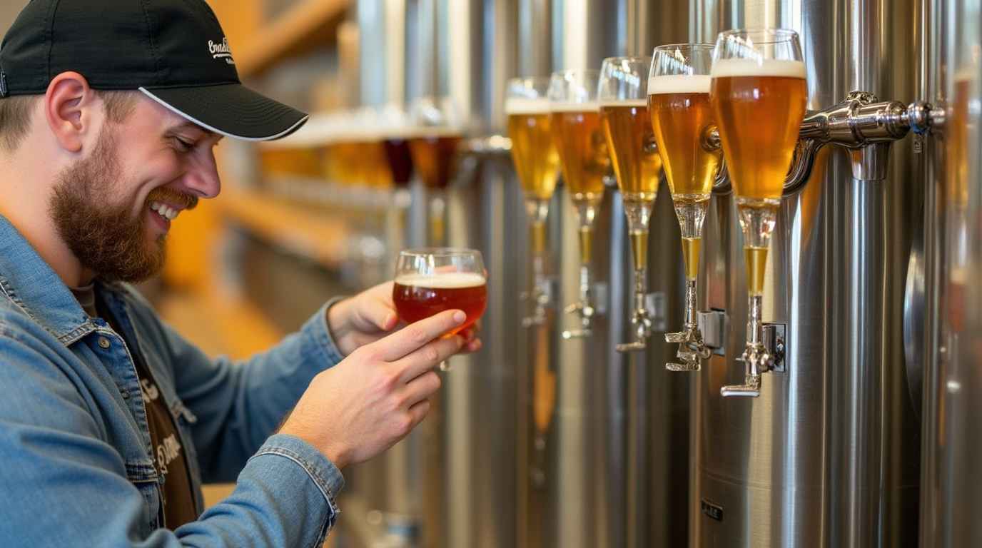 generate an image for a a media article about thimble island brewing company ifi9l82uho9x5cjs08ym 2