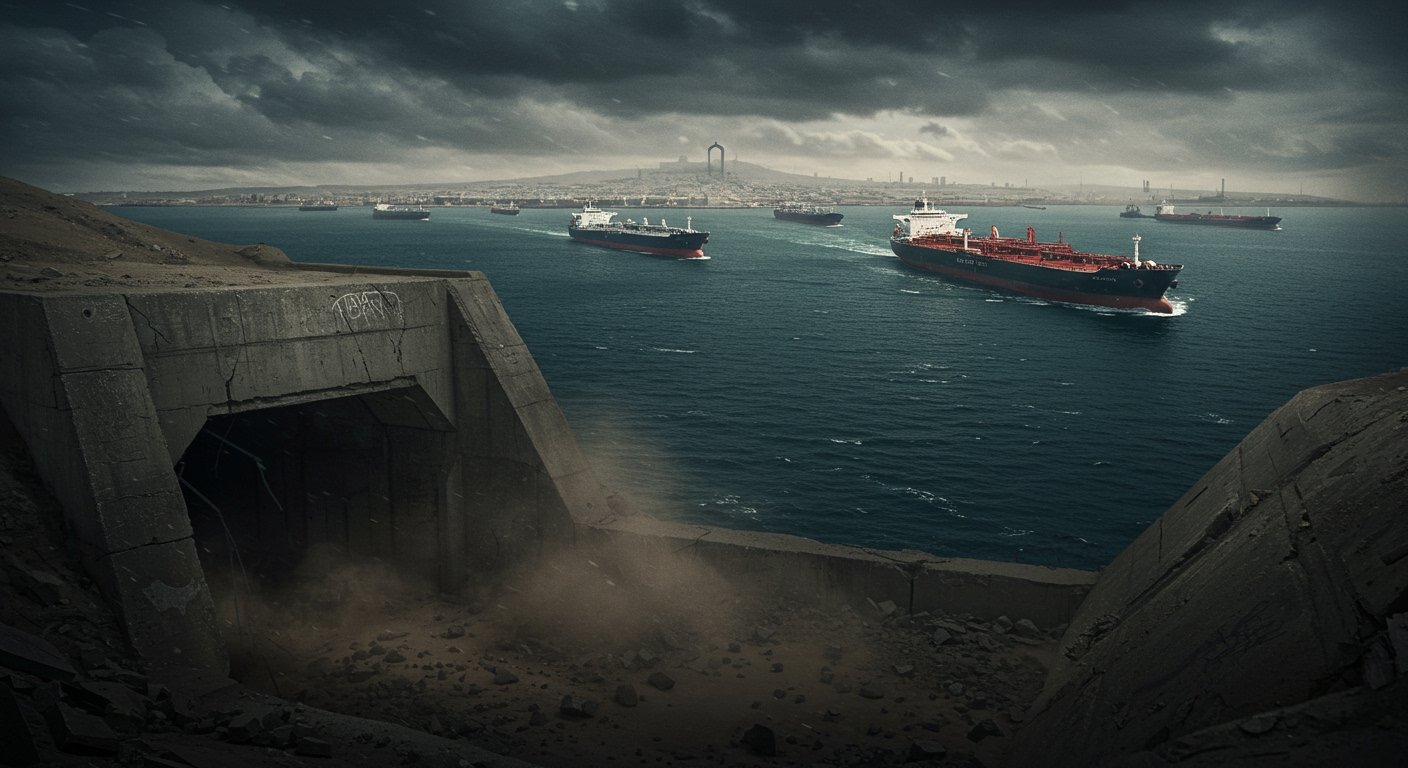 Escalation: Israeli Strikes Target Iran Nuclear Site, Prison; Tehran Threatens Strait of Hormuz Closure