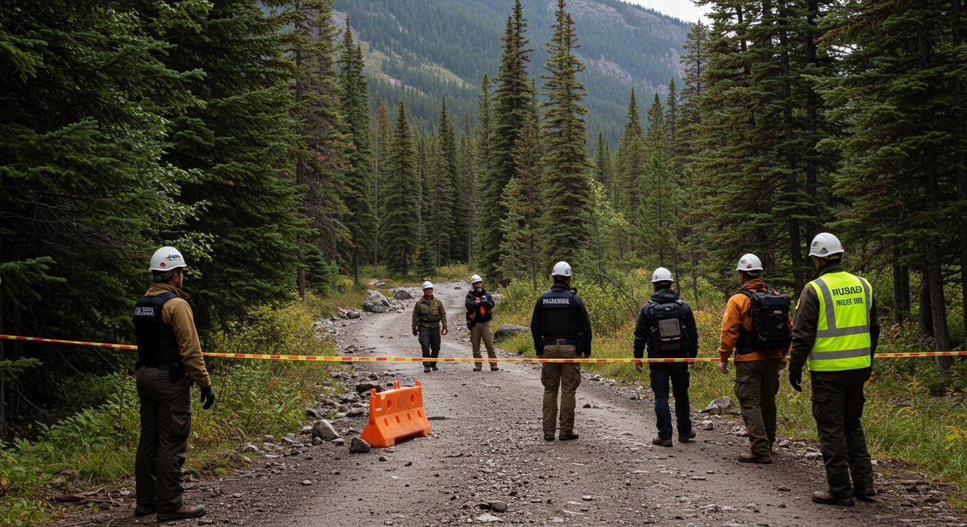 Fatal Rockfall Incident in Banff National Park Claims One Life, Injures Three Near Popular Trail