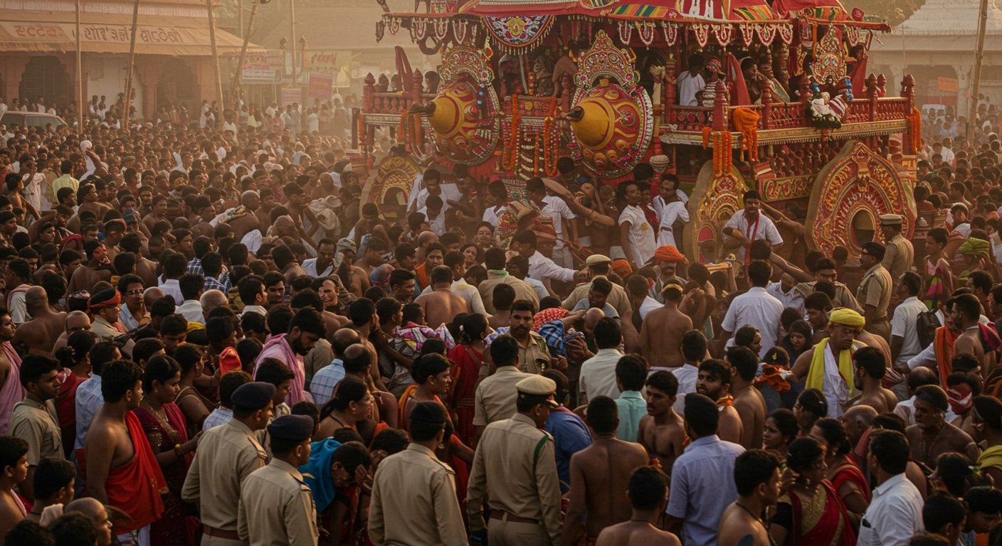 Fatal Stampede Mars Puri Rath Yatra: Three Killed, Odisha Chief Minister Orders Probe