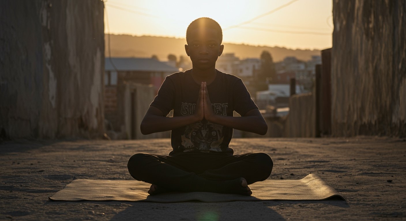 Finding Sanctuary Amidst Adversity: How Yoga Transformed a Young Life in South Africa's Lavender Hill