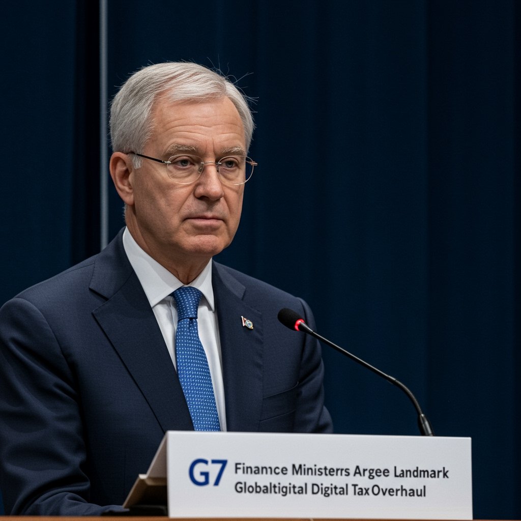 G7 Finance Ministers Agree Landmark Global Digital Tax Overhaul