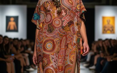 Indigenous Australian Fashion Brand Kirrikin Weaves Cultural Exchange in Santiago, Chile