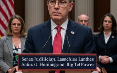 Senate Judiciary Launches Landmark Antitrust Hearing on Big Tech Power