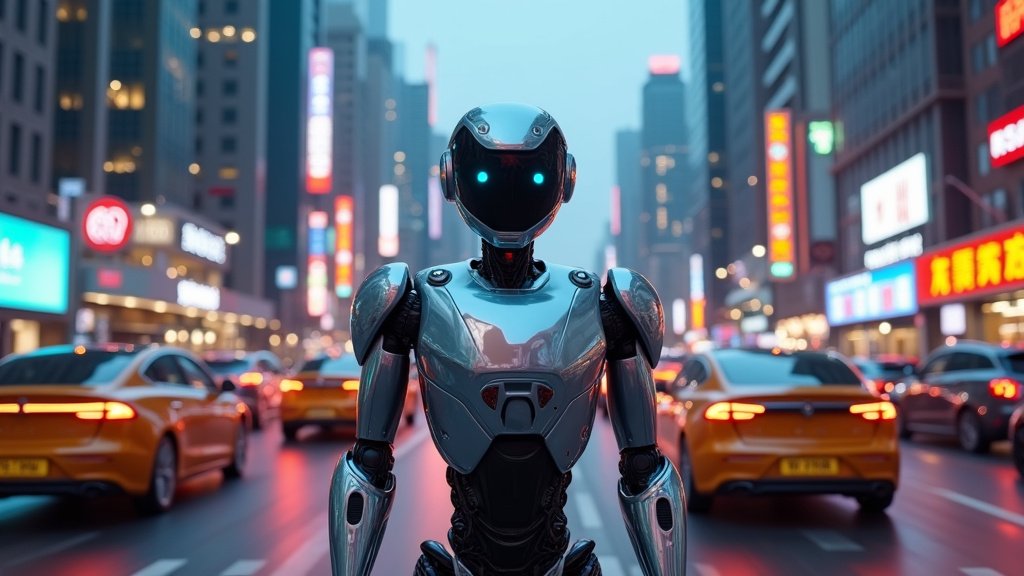 Shanghai's 'RoboCop' Directs Traffic: AI Policing Goes Viral