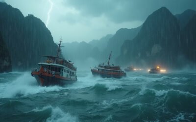 Tragedy in Ha Long Bay: Tourist Boat Capsizes During Storm, Claiming at Least 34 Lives