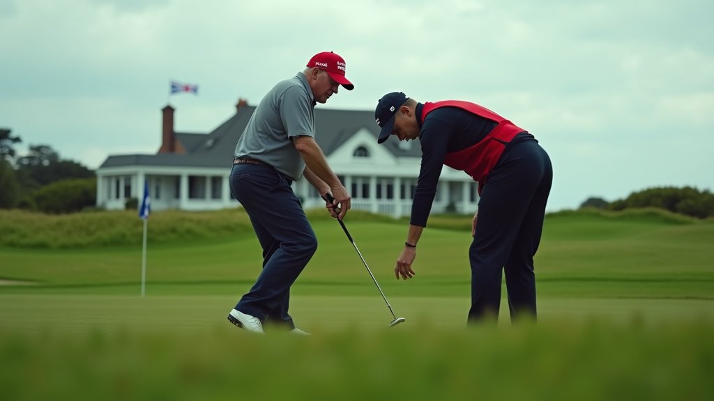 Trump Golfing Controversy Erupts in Scotland: Caddie Video Fuels Cheating Allegations