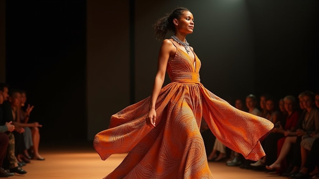 Cultural Threads and Modern Style: Rowena Morgan's Groundbreaking Debut at Country to Couture's 10th Anniversary