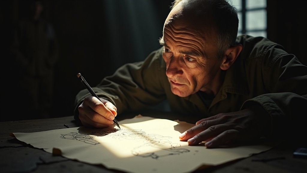 Mukden's Artistic Rebellion: Where Simple Drawings Became Courageous Acts of WWII Resistance