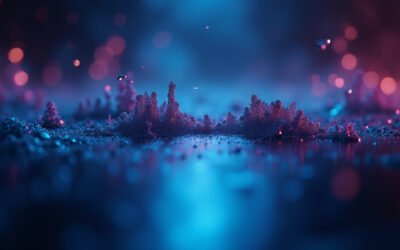 Cinematic wide-angle shot of a stylized record store display featuring "Heated Rivalry" soundtrack vinyl and CDs, evoking the mood of the viral TV show.