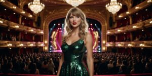 Taylor Swift attends the 2026 iHeartRadio Music Awards as the most-nominated artist.