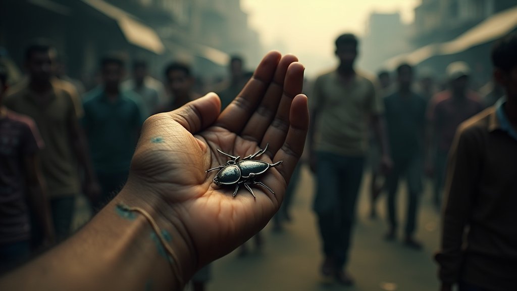 India’s ‘Cockroach Party’ Leads Massive Protest