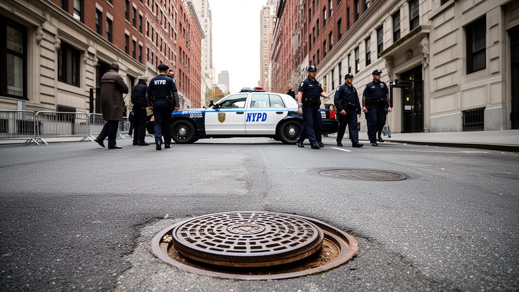 NYPD Scrambles: Mystery Trio Emerges From Sewer Near Netanyahu’s Hotel