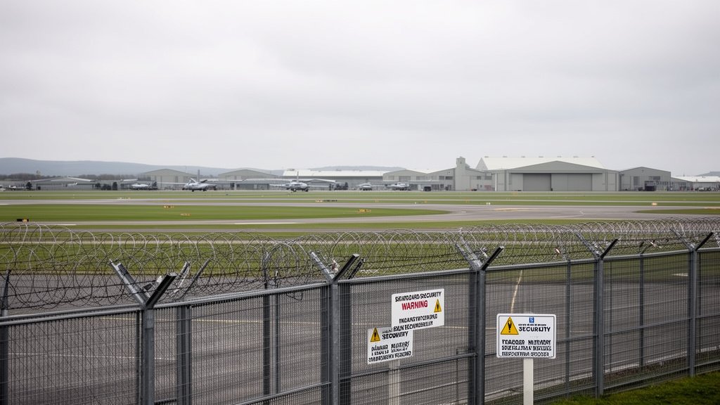 RAF Fairford Security Probe: 5 Released Amid Foreign State Fears